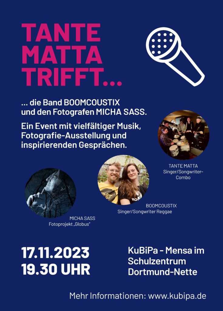 Tante Matta: unser nächstes Konzert: