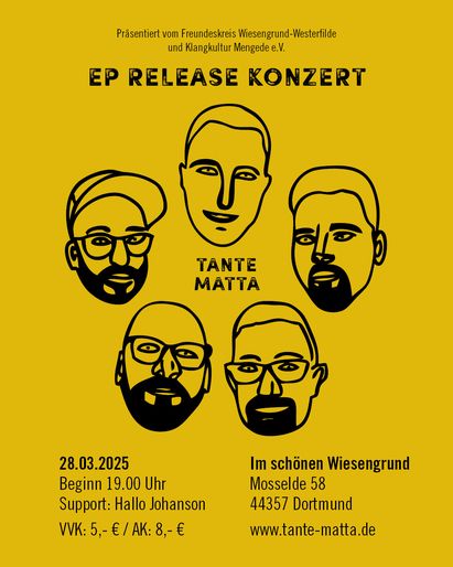 Tante Matta: EP Releasekonzert